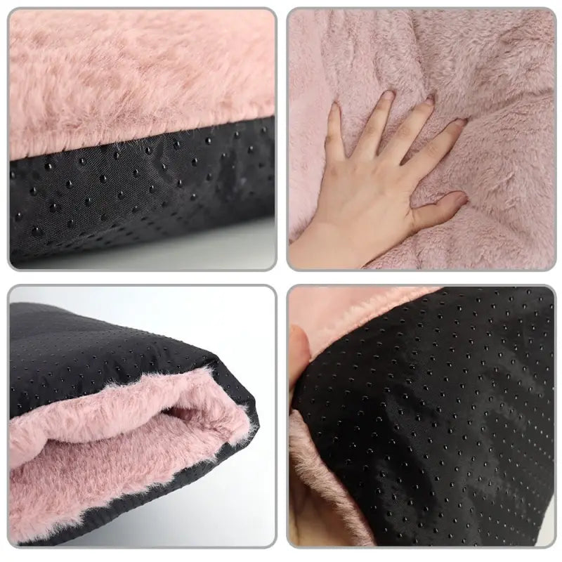 Couverture en peluche pour chien : Couchage Chaud & Housse Amovible
