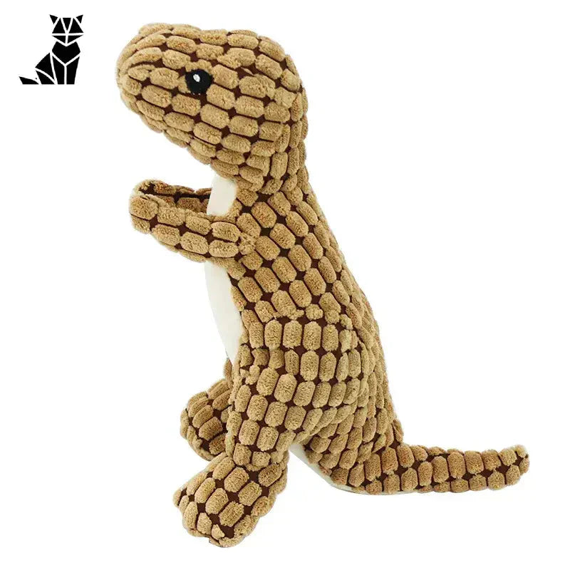 Jouet sonore original en peluche Dinosaure - Adorable Peluche Lézard avec Mécanisme Sonore