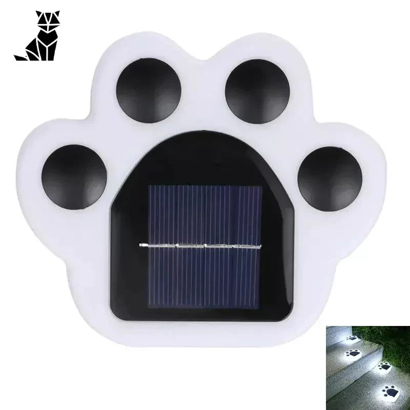 Lampe LED à énergie solaire pour chien - lampes décoratives solaires pour jardin espace