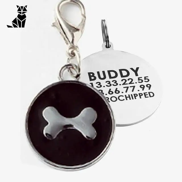 Médaille Personnalisable Pour Collier Chat Et Chien