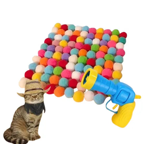 Pistolet lanceur de balles pour chat | Westerncat™ Transparent Background