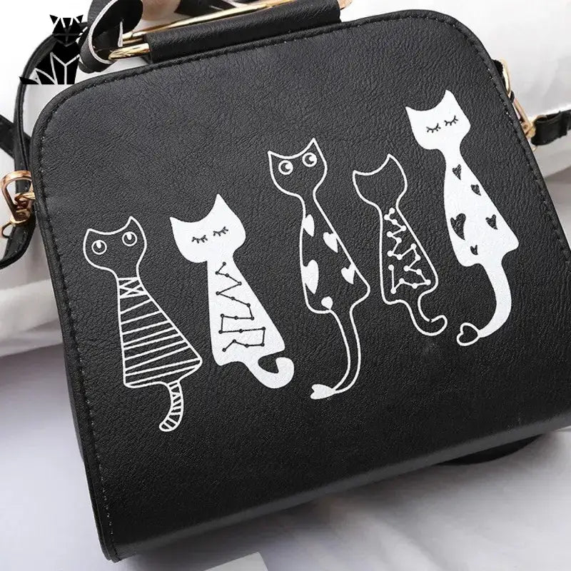 Sac à Main Chic Pour Femme Au Motif Chat élégant