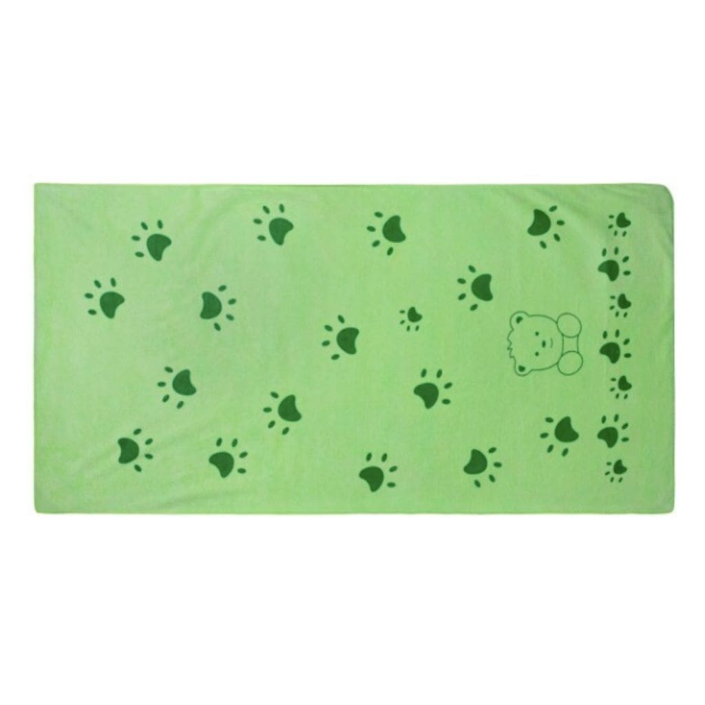 Serviette de bain en super fibre pour chien