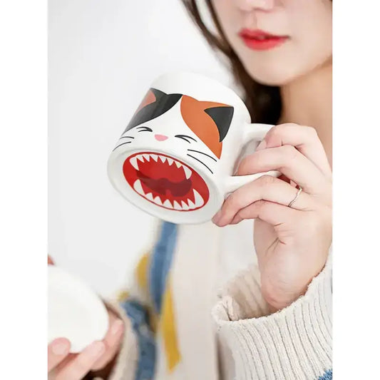 Tasse Chat Rugissant: Le Mug Qui Attire Tous Les Regards Chaque Matin!