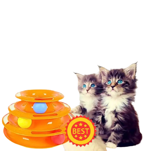 Tour de jeu pour chat | TowerBall™ Transparent Background